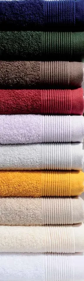 1+1 ASCIUGAMANO + OSPITE BIANCALUNA ART TERRE COLORE A SCELTA - immagine 3