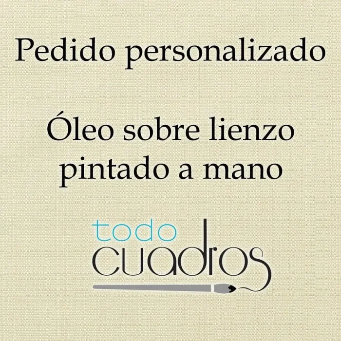 1 x cuadro al óleo 54.6 x 91.4 cm. Pedido personalizado para Marco Colodro