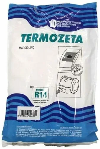 10 Sacchetti di carta per aspirapolvere di ricambio Elettrocasa TZ2 compatibili Fornitura