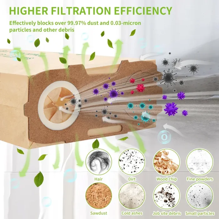 10 Sacchetti per Folletto 118 119 120 121 122 - immagine 2