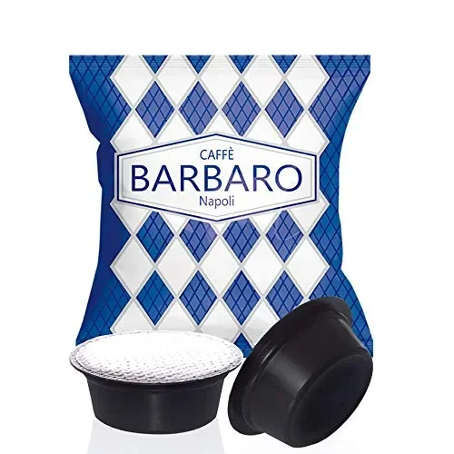 100 CAPSULE CAFFE’ BARBARO COMPATIBILI A MODO MIO MISCELA CREMOSO