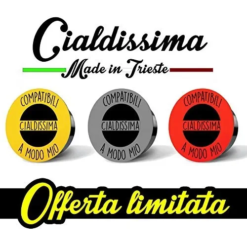 100 CAPSULE Caffè Cialdissima compatibili LAVAZZA A MODO MIO! LINEA ESPRESSO…