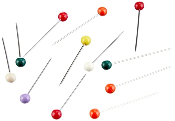 100 Spilli Inox Leone Dell’Era con testa di plastica colorata (mm. 0,60 x 32) – Scatola appendibile Vendita calda online - immagine 2