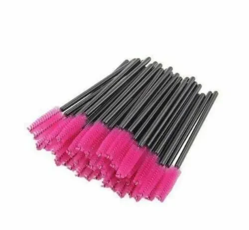 100 x Pennelli usa e getta per applicazione mascara per cigli e sopracciglia