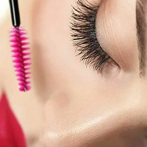 100 x Pennelli usa e getta per applicazione mascara per cigli e sopracciglia - immagine 2