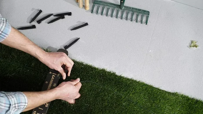 100 x Picchetti per adattare raggio d’azione tosaerba automatico, Fissaggio Worx - immagine 2