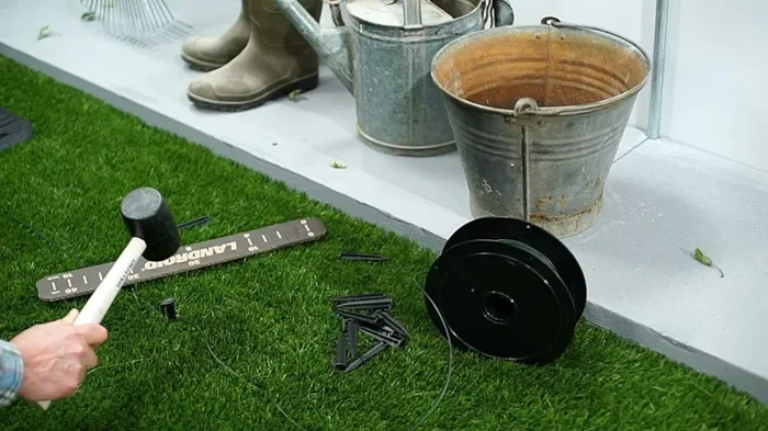 100 x Picchetti per adattare raggio d’azione tosaerba automatico, Fissaggio Worx - immagine 3