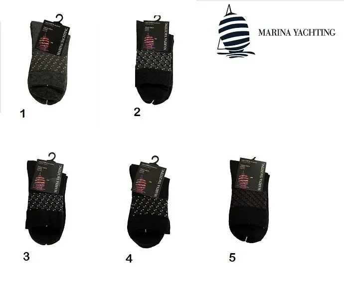 12 CALZE CORTA DA DONNA MARINA YACHTING ART. MT106 COL. A SCELTA MIS. UNICA