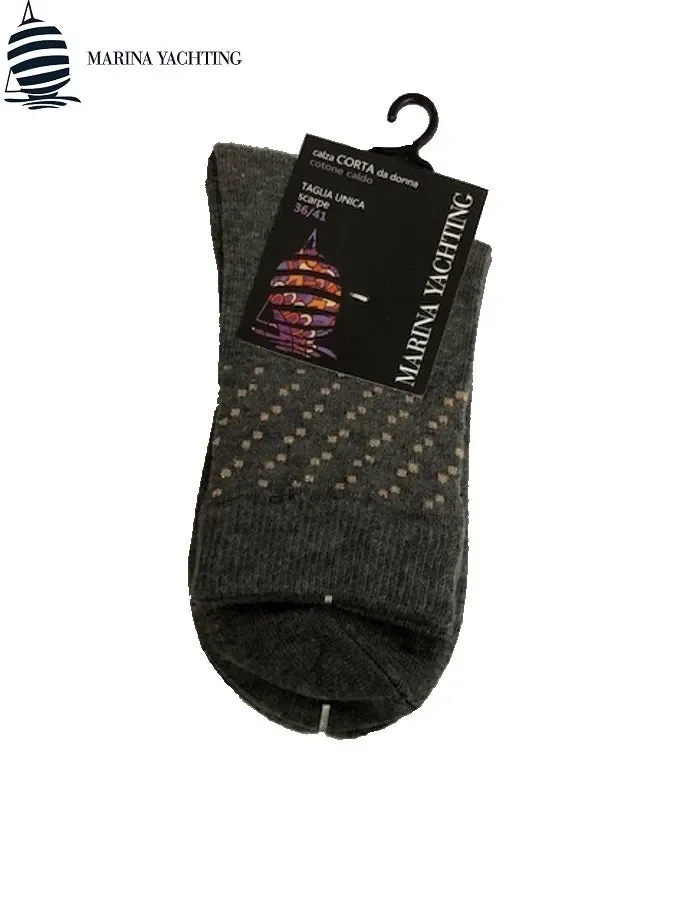 12 CALZE CORTA DA DONNA MARINA YACHTING ART. MT106 COL. A SCELTA MIS. UNICA - immagine 2