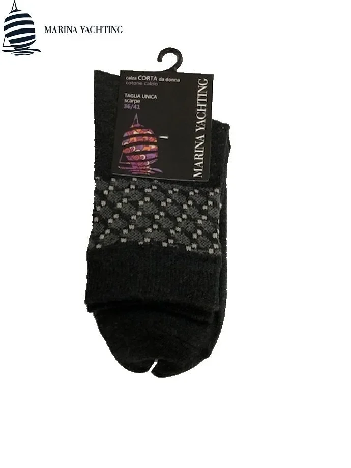 12 CALZE CORTA DA DONNA MARINA YACHTING ART. MT106 COL. A SCELTA MIS. UNICA - immagine 3