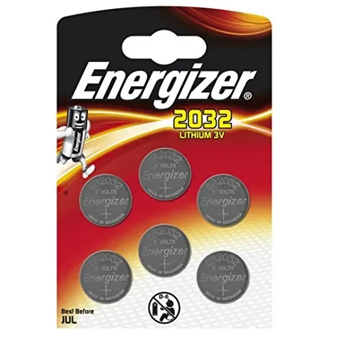 12 x Energizer CR2032 Coin litio 3 V Battery Batterie for Watches Torce Keys In saldo - immagine 3