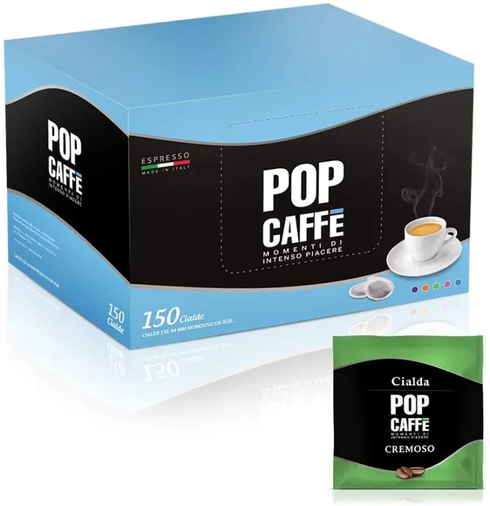 150 CIALDE POP CAFFE’ MISCELA ROSSA CREMOSA (CIALDE ESE 44)