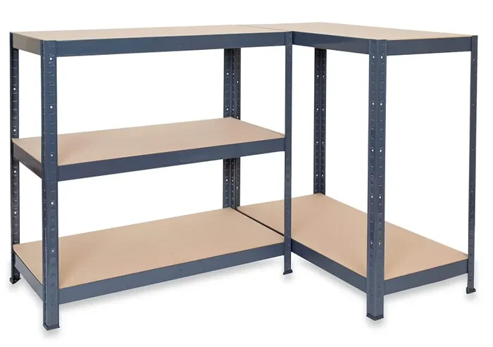 150 cm x 70 cm x 30 cm, grigio a 5 ripiani (175KG per ripiano), capacità… Moda - immagine 2