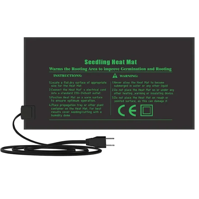 18Watt Tappeto Piastra Riscaldante per Serra Seed heating mat 1 pack