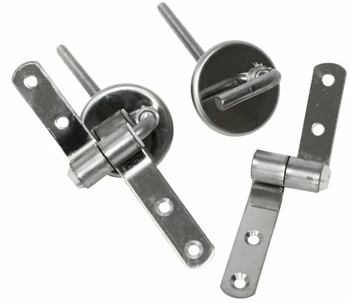 2 Cerniere di ricambio per WC, in acciaio INOX, 2 pz – TP-Products