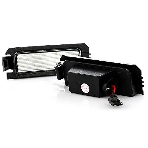2 luci LED per targa, Canbus Plug&Play, marchio di controllo E V-032111 - immagine 2