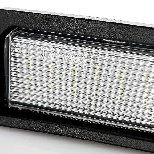 2 luci LED per targa, Canbus Plug&Play, marchio di controllo E V-032111 - immagine 3