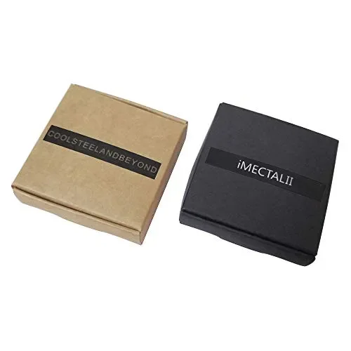 2 Orecchini a Cerchio con Pendenti Annata Piuma Foglia, da Uomo… - immagine 3