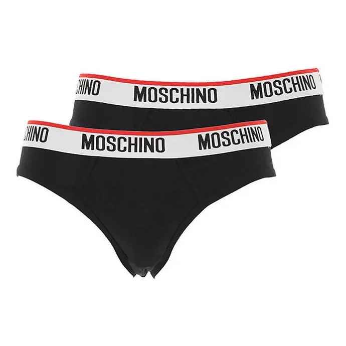 2 pack slip uomo Moschino art. A4752 8119 colore a scelta misura a scelta Online ora