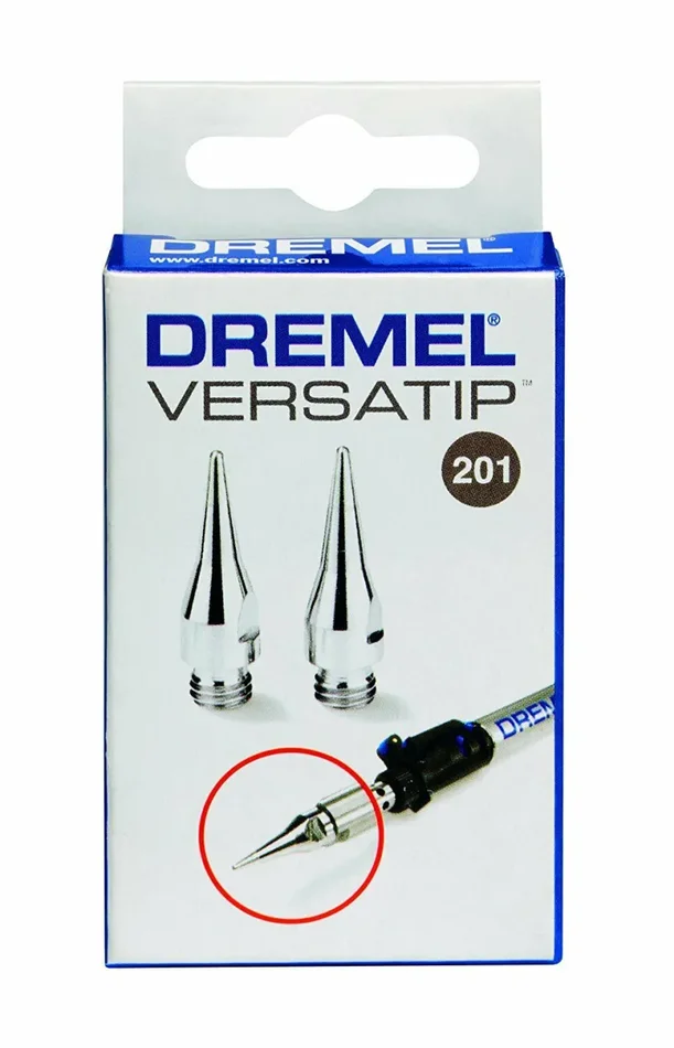 2 Punte per Saldatore Versatip e Versaflame, Dremel 201