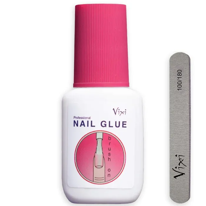 2 x 15g Vixi COLLA NAILA EXTRA FORTE Qualità del salone – Colla adesiva clear In saldo - immagine 2