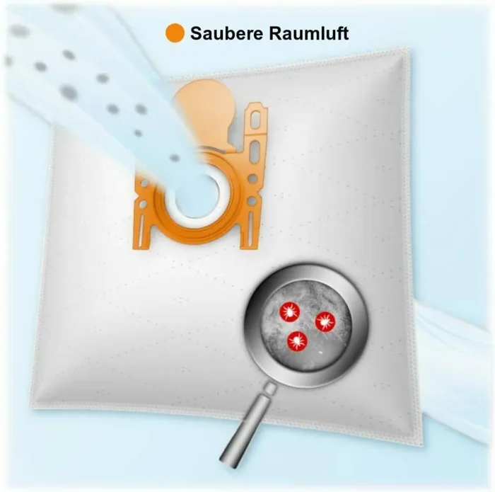 20 x Sacchetti di ricambio per aspirapolvere compatibili per Miele Classic C1 Online ora - immagine 2