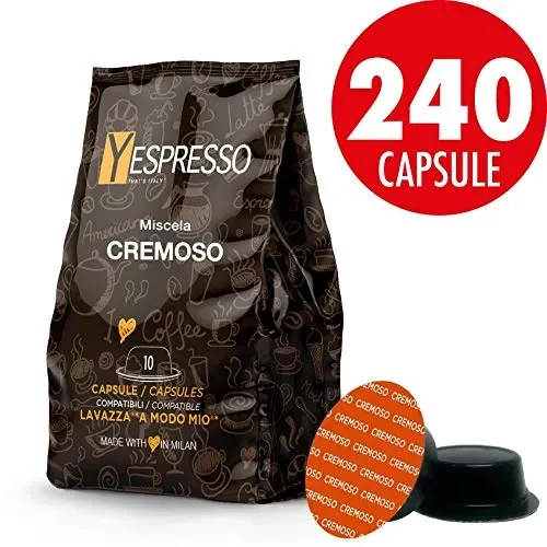 240 capsule compatibili Lavazza a modo mio CREMOSO