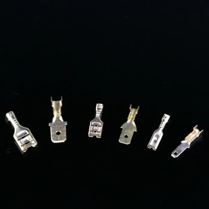 240 Pezzi 2.8mm 4.8mm 6.3mm Terminale a Crimpare Maschio Femmina… - immagine 2