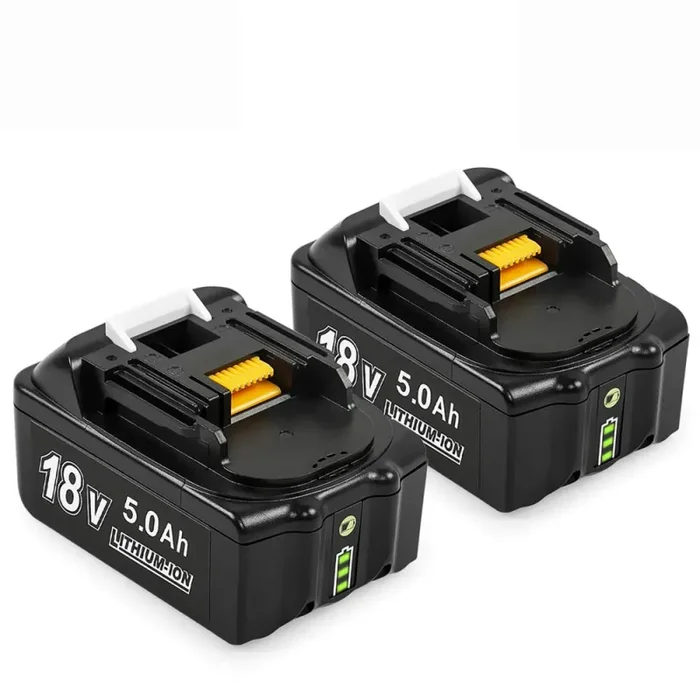 (2packs) HYG BL1850B 18V 5.0Ah Li-ion Batteria Bl1860b 18v 5000mah