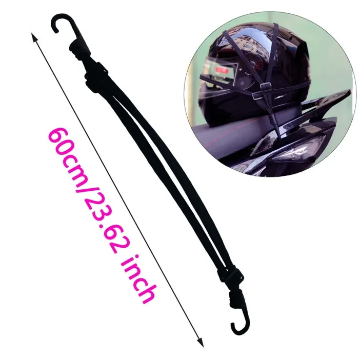 2pz Rete Ragno Elastica + Corda Elastica, Annhao Accessori per Moto Bici… - immagine 3