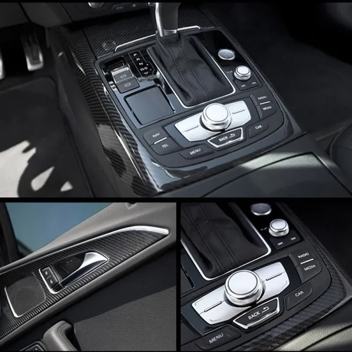 2x Rotolo pellicola EFFETTO carbonio 5D adesivo LUCIDO moto auto tuning… - immagine 3