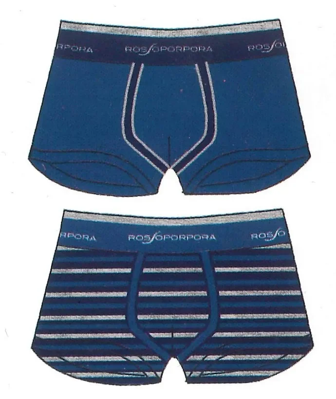 3 BOXER UOMO ROSSOPORPORA ART UB1710 COLORE FOTO MISURA A SCELTA - immagine 2