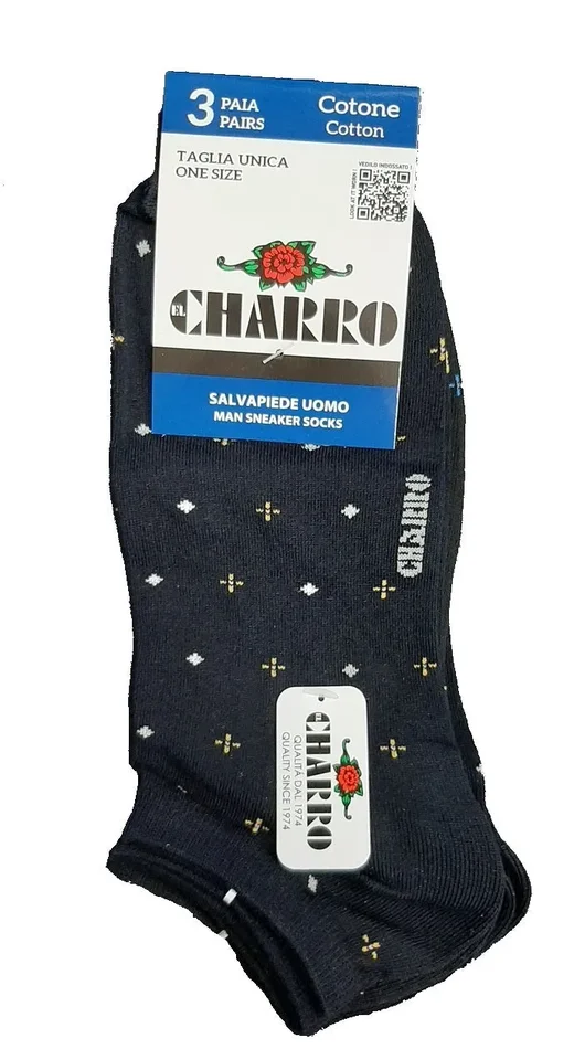 3 calze uomo charro art FERDY 35 colore a scelta misura unica Moda - immagine 3