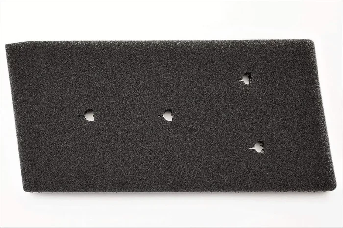 3 filtri Euro per asciugatrice Bauknecht Privileg Whirlpool HX 481010716911 | Asciugatrice a pompa di calore | Fino grosso | 230 x 115 x 14 mm | Filtro in spugna - immagine 2