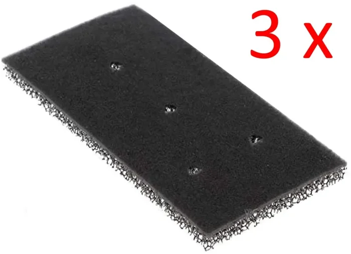 3 filtri Euro per asciugatrice Bauknecht Privileg Whirlpool HX 481010716911 | Asciugatrice a pompa di calore | Fino grosso | 230 x 115 x 14 mm | Filtro in spugna - immagine 3