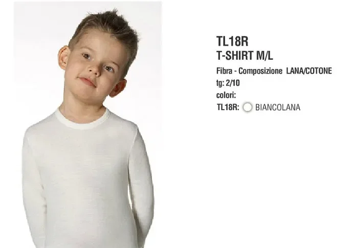 3 MAGLIE BIMBO BIMBISSIMI ART. TL18R IN LANA/COTONE COL. FOTO MIS. A SCELTA