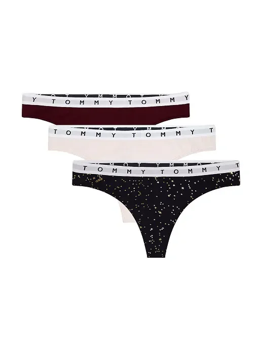 3 Pack perizoma donna Tommy Hilfiger art UW0UW02521 0XQ colore foto misura a scelta