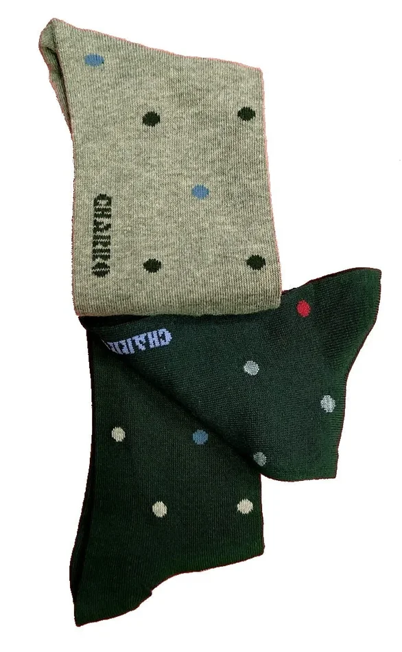 3 paia di calze uomo corte in caldo cotone charro art FABIO35 colore foto misura unica - immagine 3