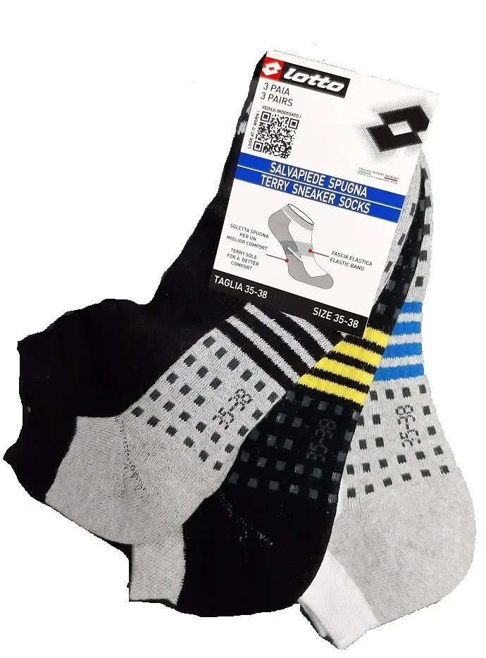 3 salvapiedi uomo in spugna lotto art TIGER 1ASS colore foto misura a scelta Online ora