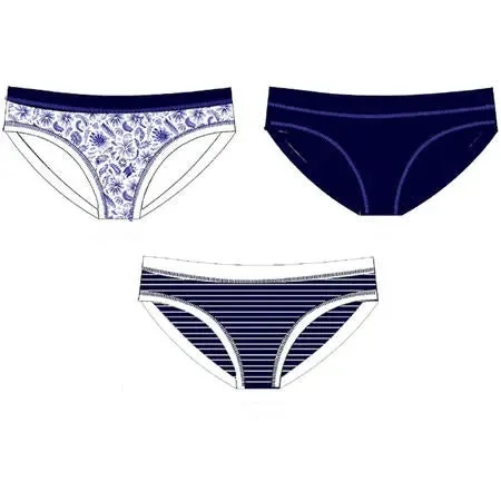 3 slip donna rossoporpora art D2219 colore foto misura a scelta