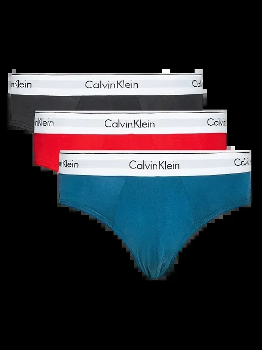 3 Slip uomo Calvin Klein art 000NB2379A colore e misura a scelta