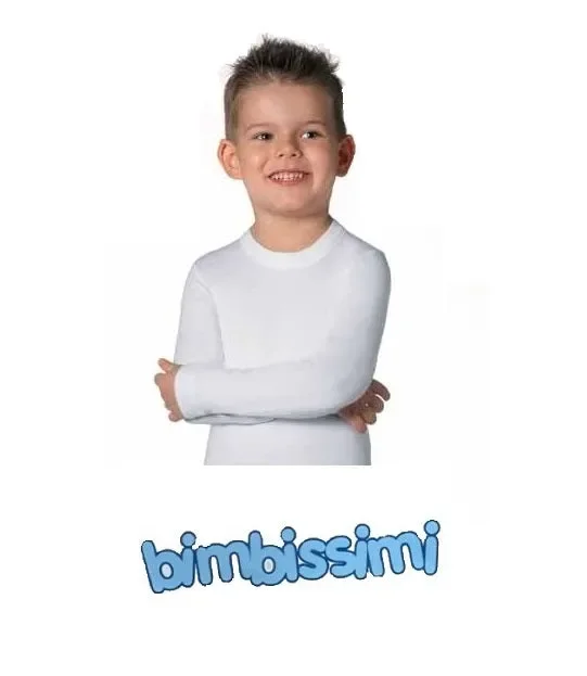 3 T-SHIRT BIMBO BIMBISSIMI IN CALDO COTONE ART. TL310R COL. FOTO MIS. A SCELTA