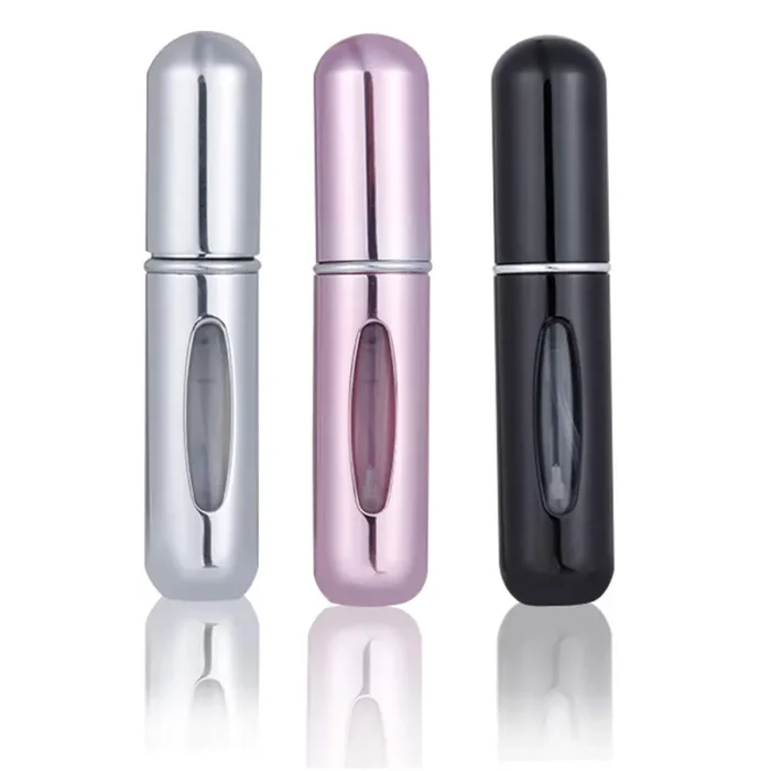 3Pcs 5ml Mini Bottiglia di Profumo, Atomizzatore Pink two Fornitura