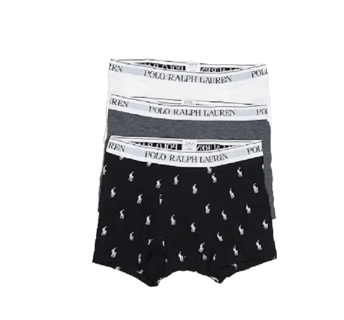 3PK Boxer Uomo Ralph Lauren Art 714830299053 Moda