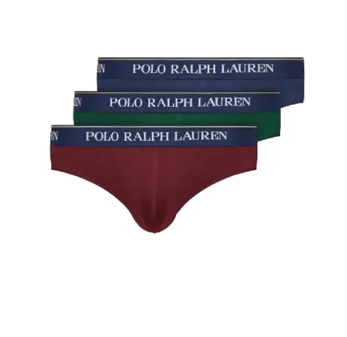 3PK Slip Uomo Ralph Lauren Art 714840543014