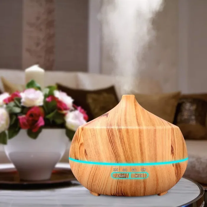 400ml Diffusore di Oli Essenziali, Aromi con 7 colori LED… - immagine 2