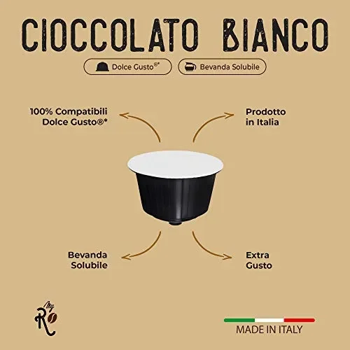 48 capsule compatibili Dolce Gusto – Cioccolato Bianco – MyRistretto - immagine 3