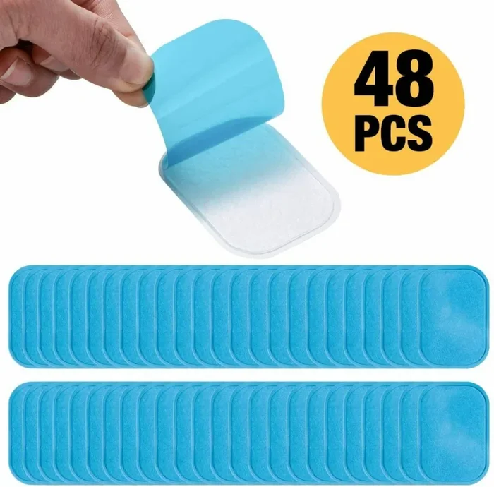 48x Pad in gel di ricambio per elettrostimolatore per glutei, ABS universali Vendita calda - immagine 2
