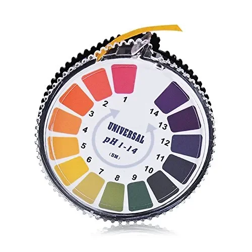 5 Metri PH Indicatore Litmus Test Paper Strip Roll 0 – 14 per l’urina e… - immagine 2