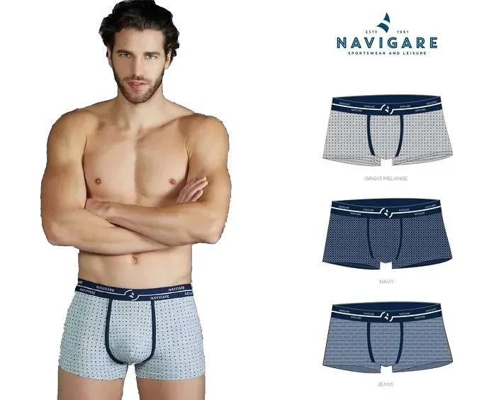 6 BOXER UOMO NAVIGARE ART 816Z COLORE FOTO MISURA A SCELTA